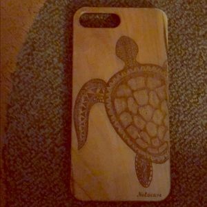 Turtle wood phone case